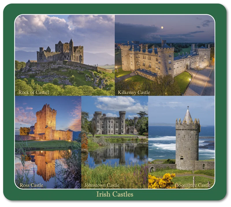 Irish Castles Image Table Coasters