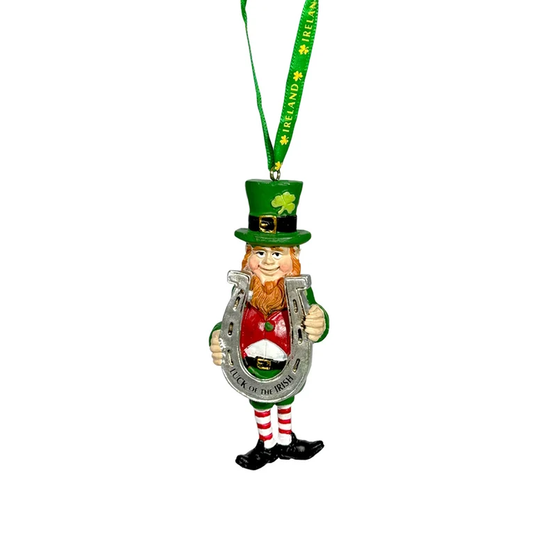 Leprechaun Spring Body Luck Of Irish Decoration