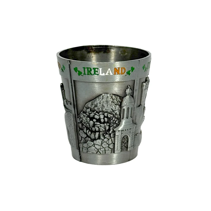 Ireland Metal Shot Glass