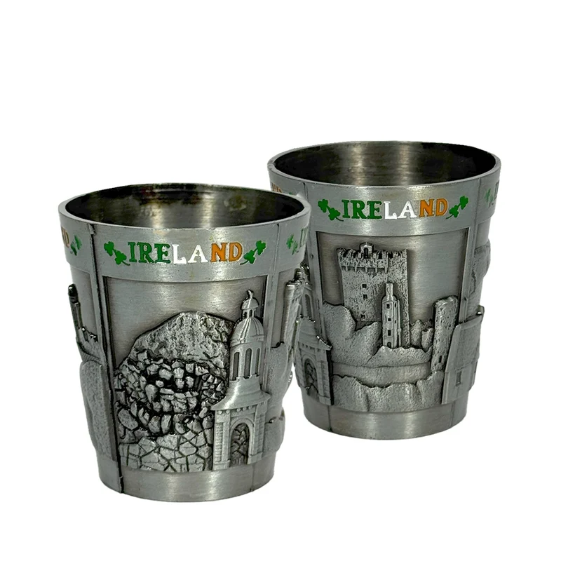 Ireland Metal Shot Glass