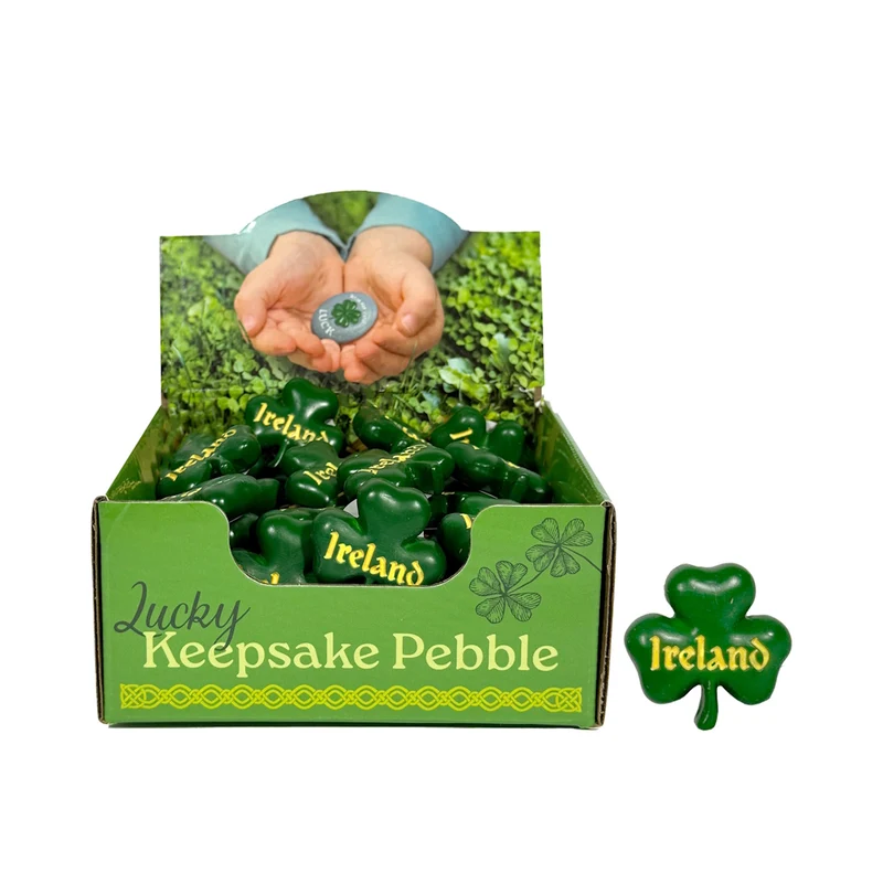 Shamrock Shaped Irish Keepsake