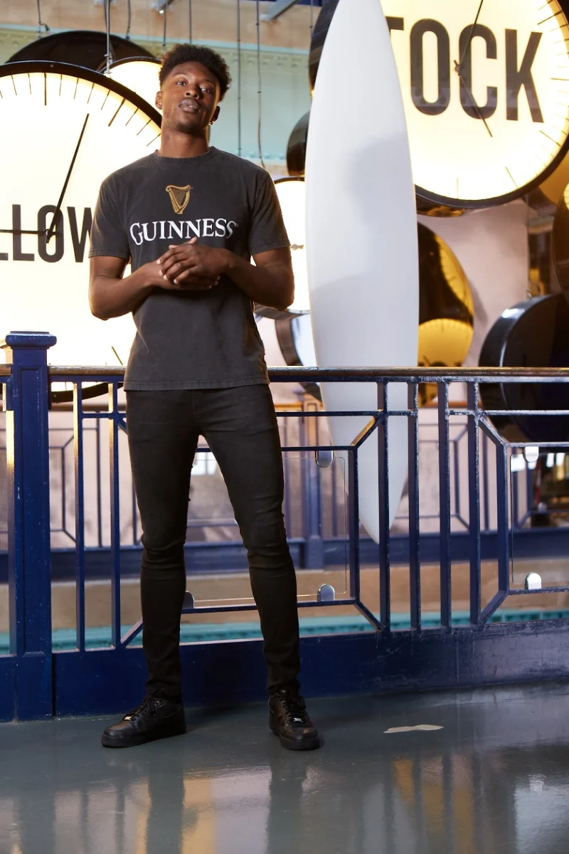 Guinness® Distressed Trademark Label T-Shirt