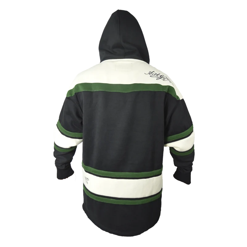 Guinness Green Hockey Style Hooded Sweatshirt