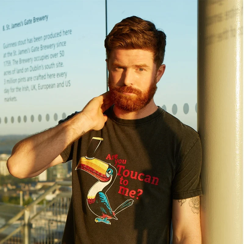 Guinness Are You Toucan To Me Tee - Grey