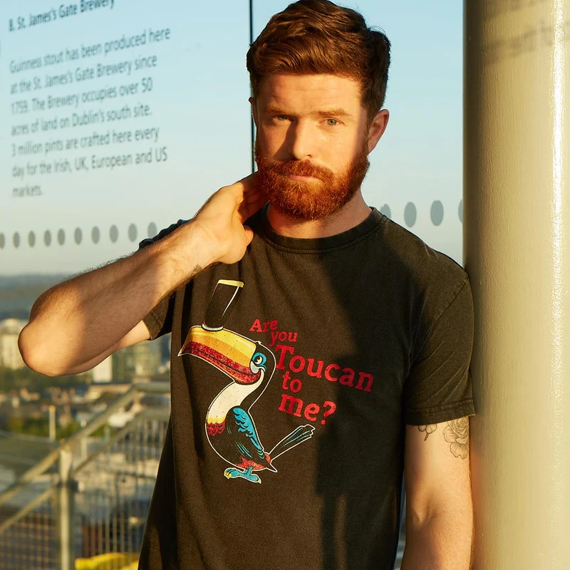 Guinness Are You Toucan To Me Tee - Grey