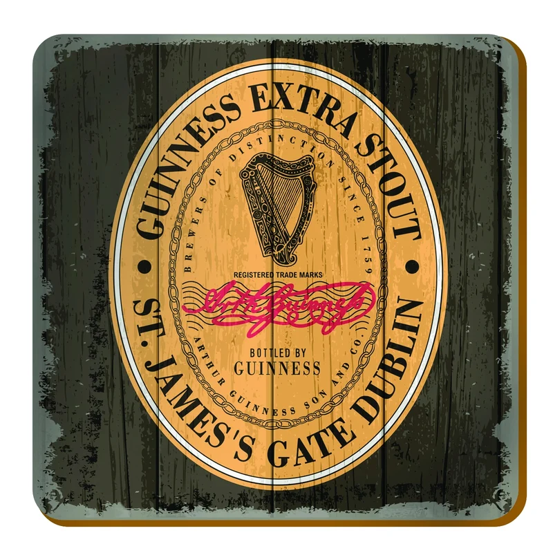 Guinness Nostalgic Coaster - Label