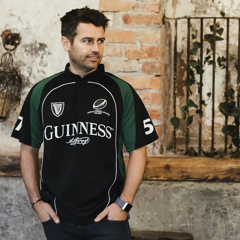 Guinness Short Sleeve Performance Rugby Jersey
