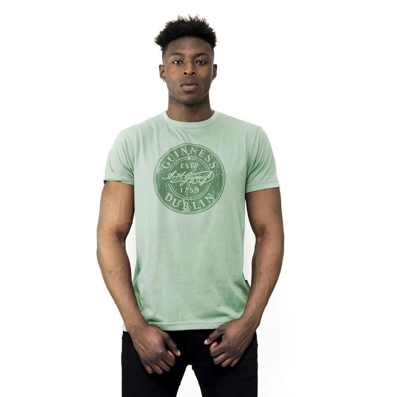 Guinness Green Bottle Cap Tee