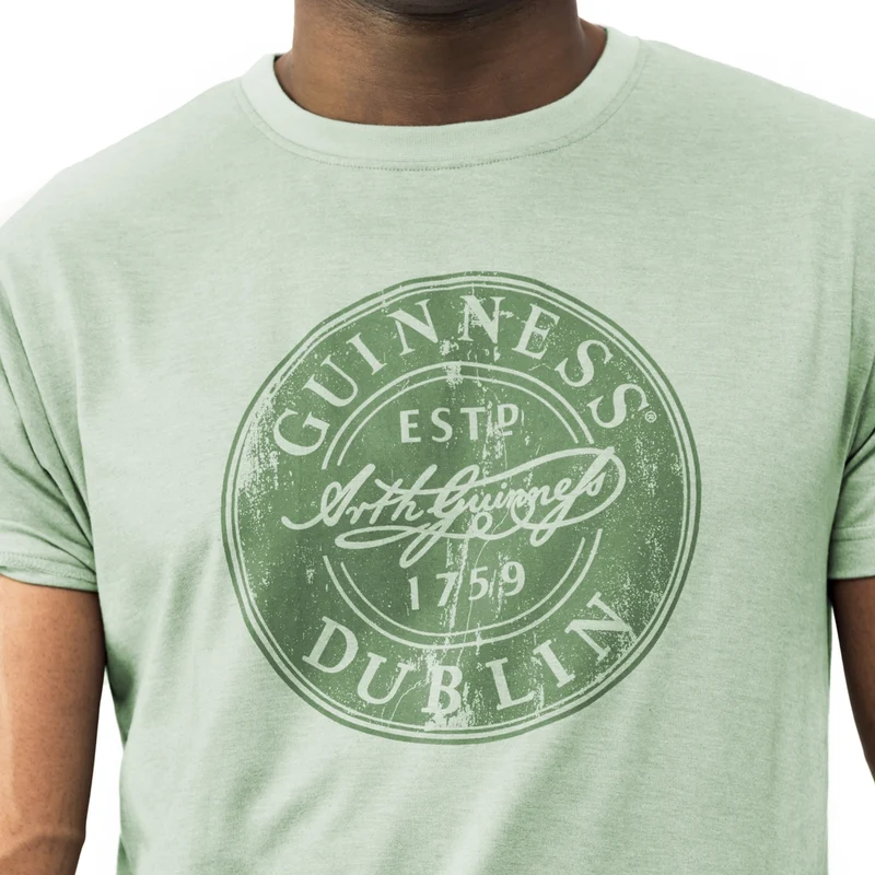 Guinness Green Bottle Cap Tee