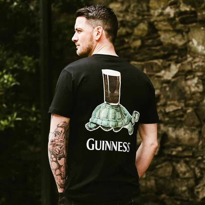 Guinness Premium Vintage Tortoise Back Graphic Tee