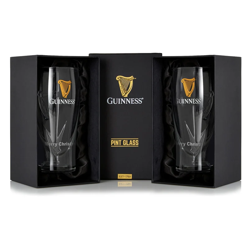 Guinness Pint Glass Twin Pack
