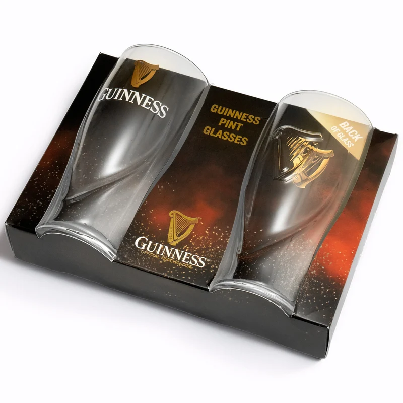 Guinness Pint Glass Twin Pack