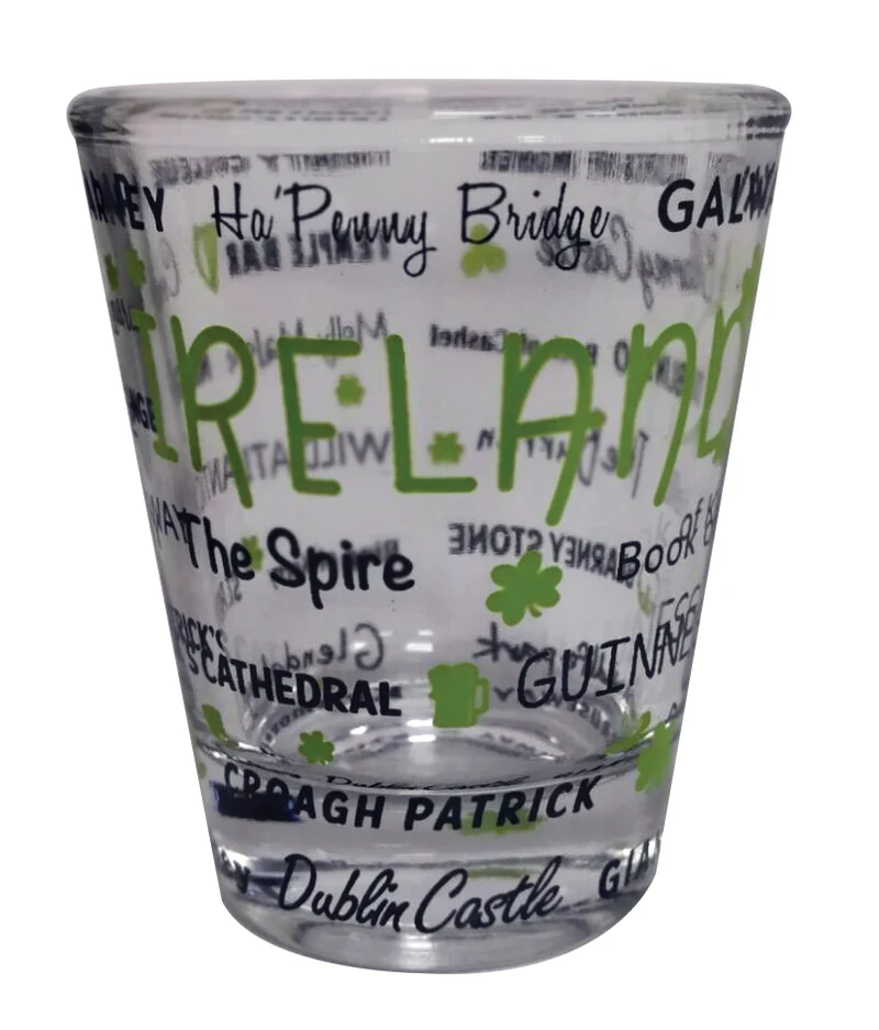 Shot Glasses range, individual glasses
