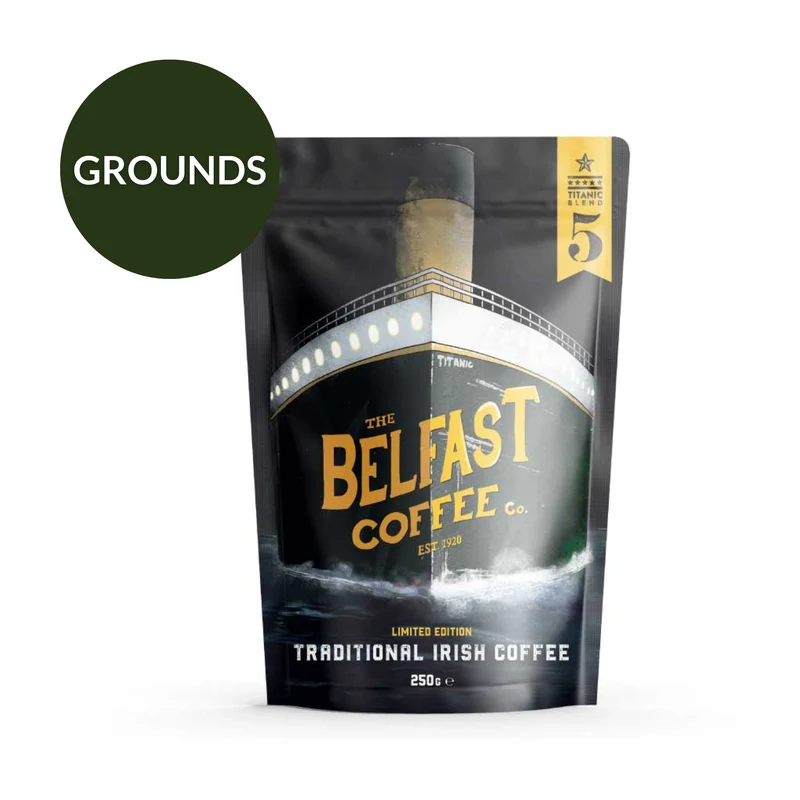 Titanic Blend - Ground Irish Coffee - Belfast Coffee Co.