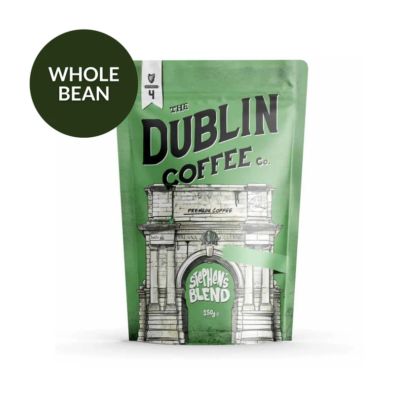 Stephen's Blend - Whole Bean Irish Coffee - Belfast Coffee Co.