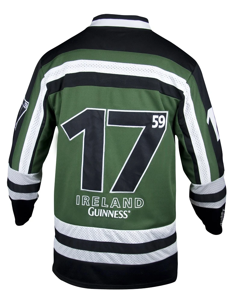 Guinness Green & White Hockey Jersey
