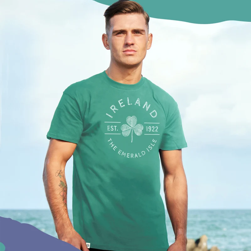 Unisex Ireland Est 1922 Ocean Green T-shirt