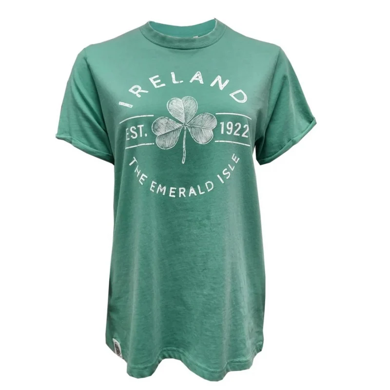 Unisex Ireland Est 1922 Ocean Green T-shirt