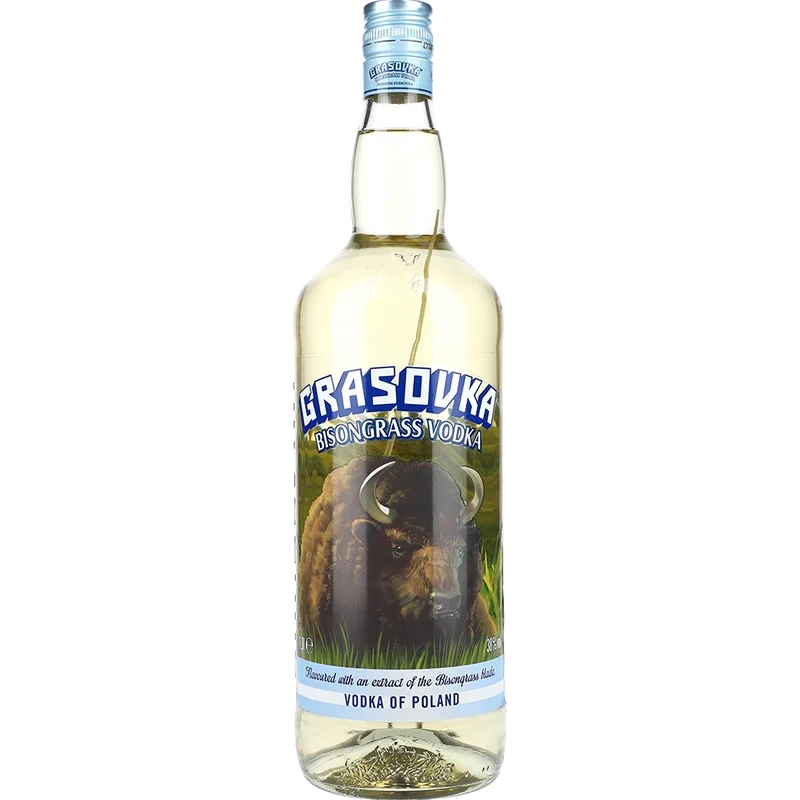 Grasovka Bisongrass Vodka 38 % 1L FL
