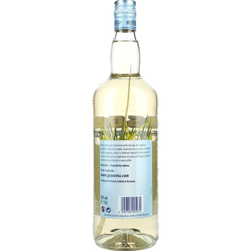 Grasovka Bisongrass Vodka 38 % 1L FL