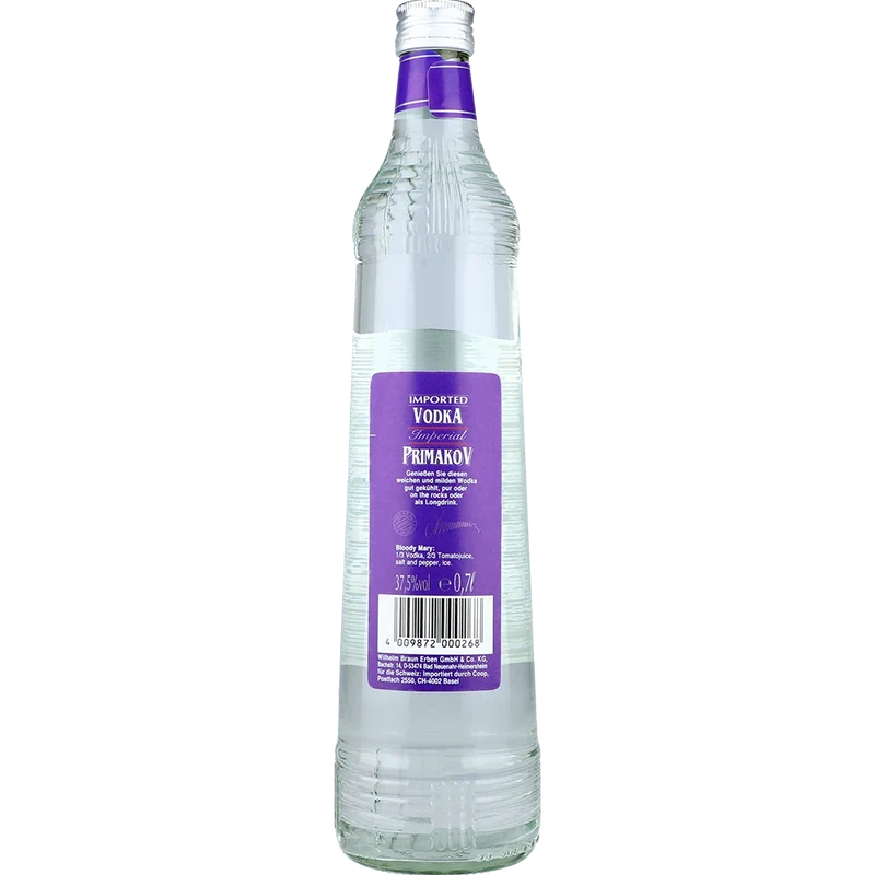 Primakov Imperial Vodka 37,5% 0,7L FL