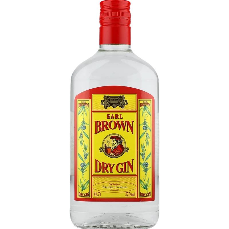 Earl Brown Dry Gin 37.5 % 0,7L FL