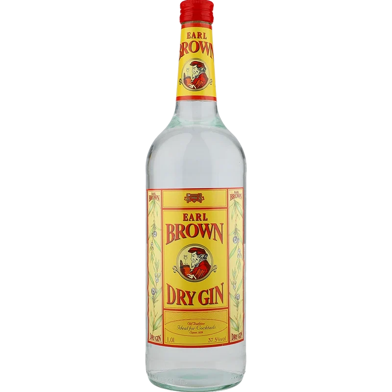 Earl Brown Dry Gin 37.5 % 1L FL