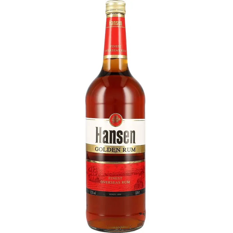 Hansen Golden Rum 37.5 % 1L FL