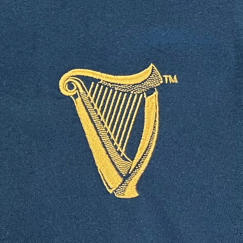Arthur Guinness Harp Airforce Blue T-Shirt