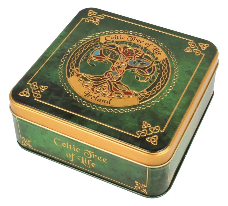Irish Fudge Tree Of Life Tin 175g