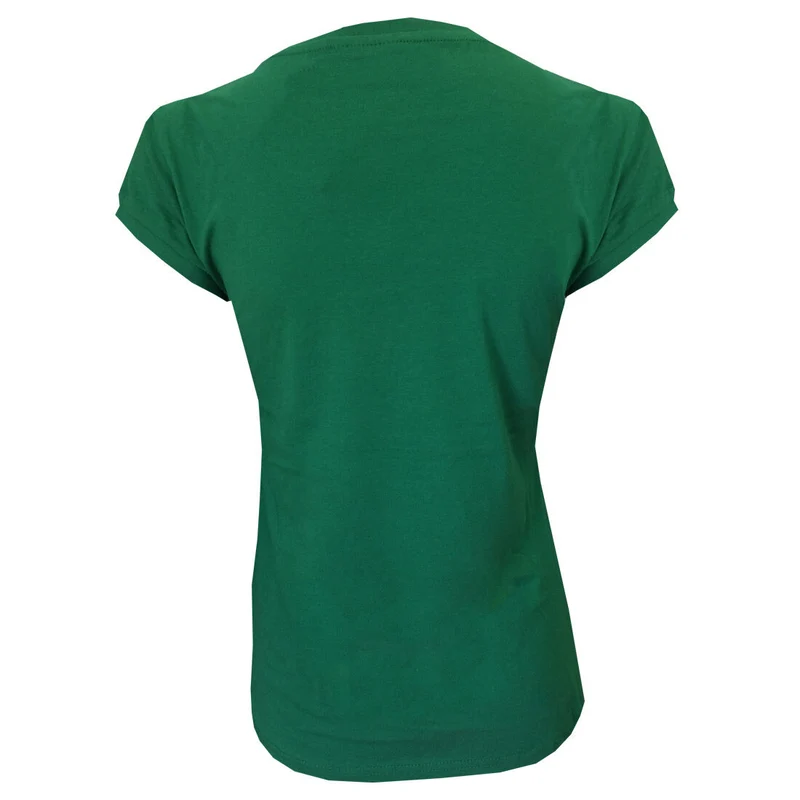 Women's Heart Shamrock T-Shirt Green