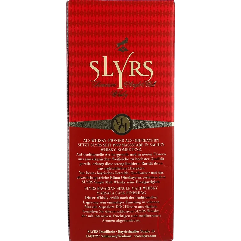 SLYRS Single Malt Marsala Cask Finish 46% 0,7L FL