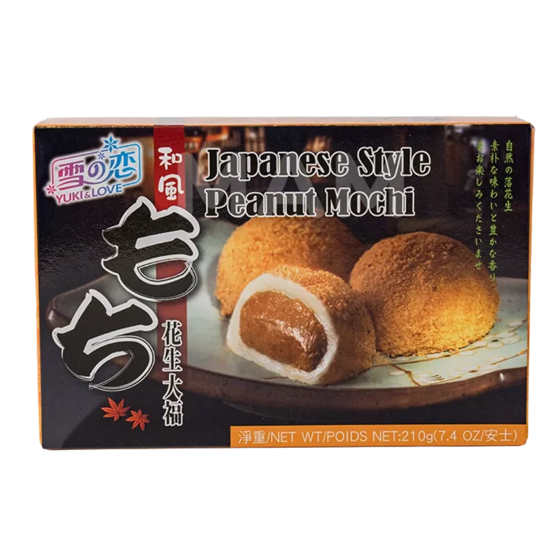 Y&L Mochi Reiskuchen Erdnuss Pk 210G