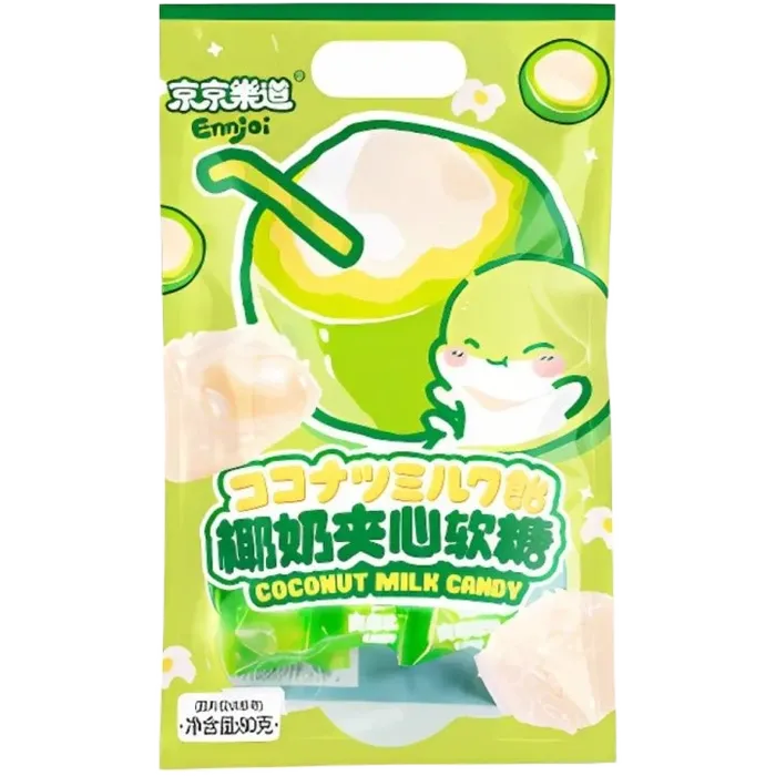 ENNJOI Stuffed Candy Coconut Milk 80G Gefüllte Kokos Gummibonbons
