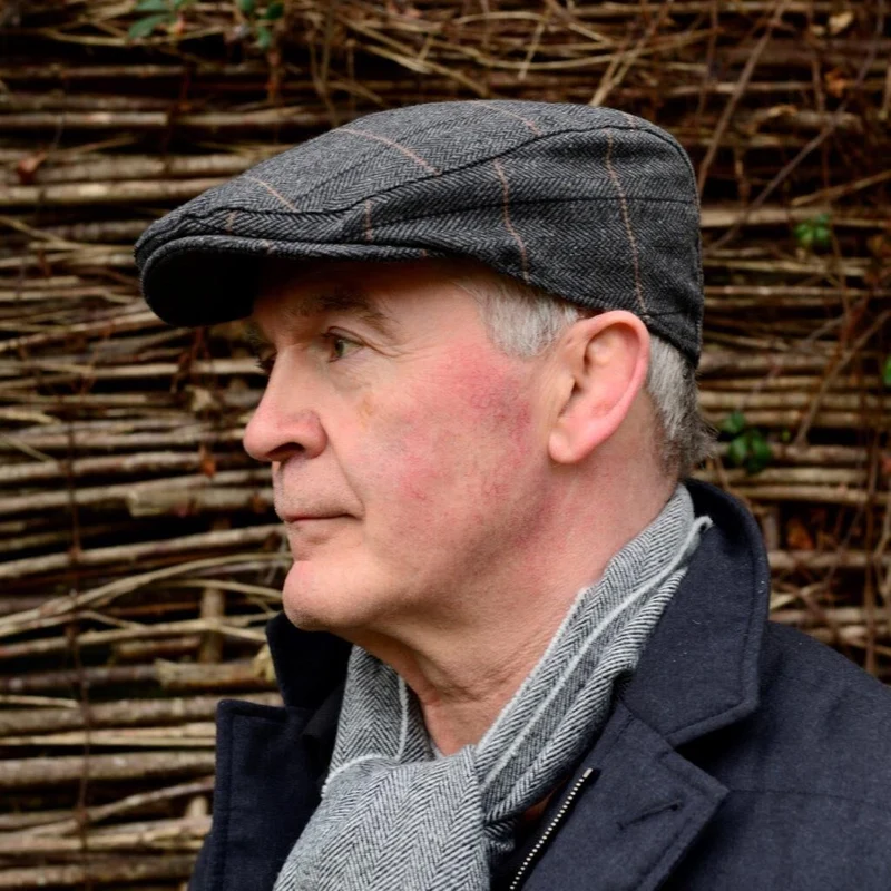 Tweed Hat Traditional Grey Check