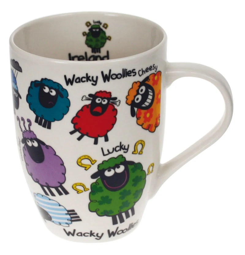 Tulip Ceramic Mug With Wacky Woolies Design