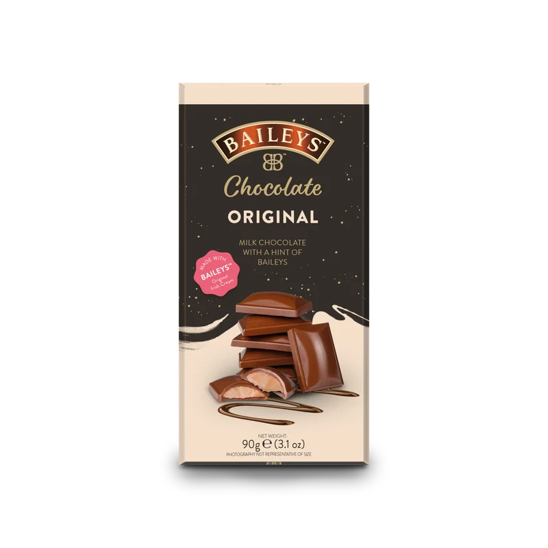 Smooth Milk Chocolate Bar With Creamy Baileys Flavoured Centre