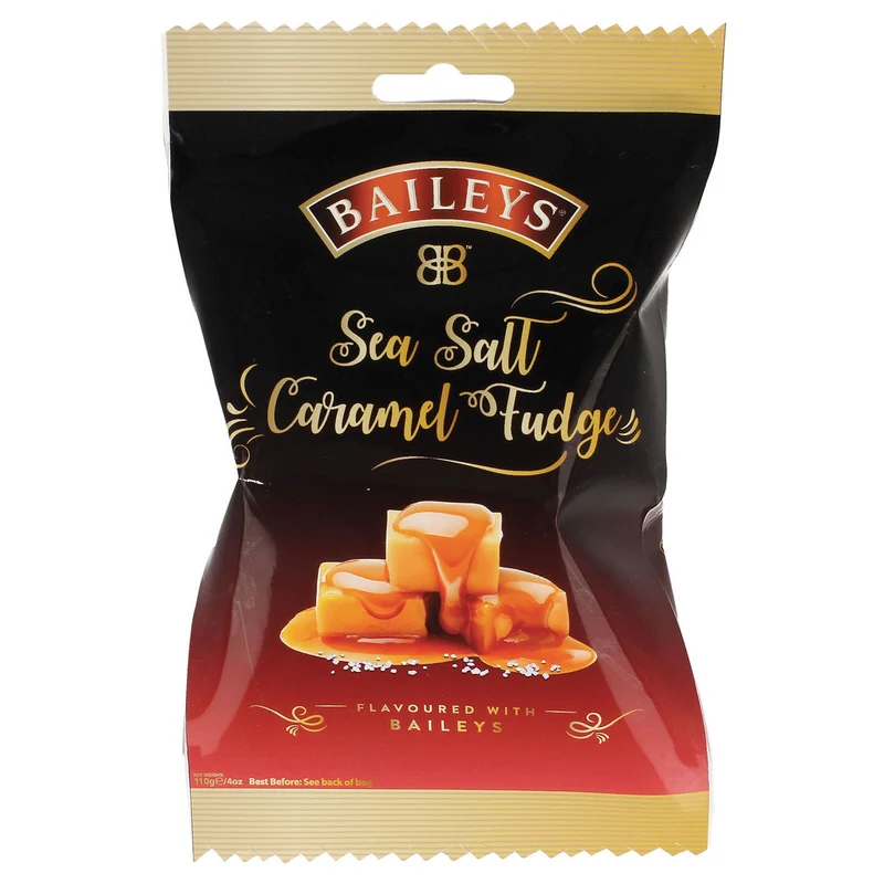 Baileys Creamy Sea Salt Caramel Fudge Bag 110g