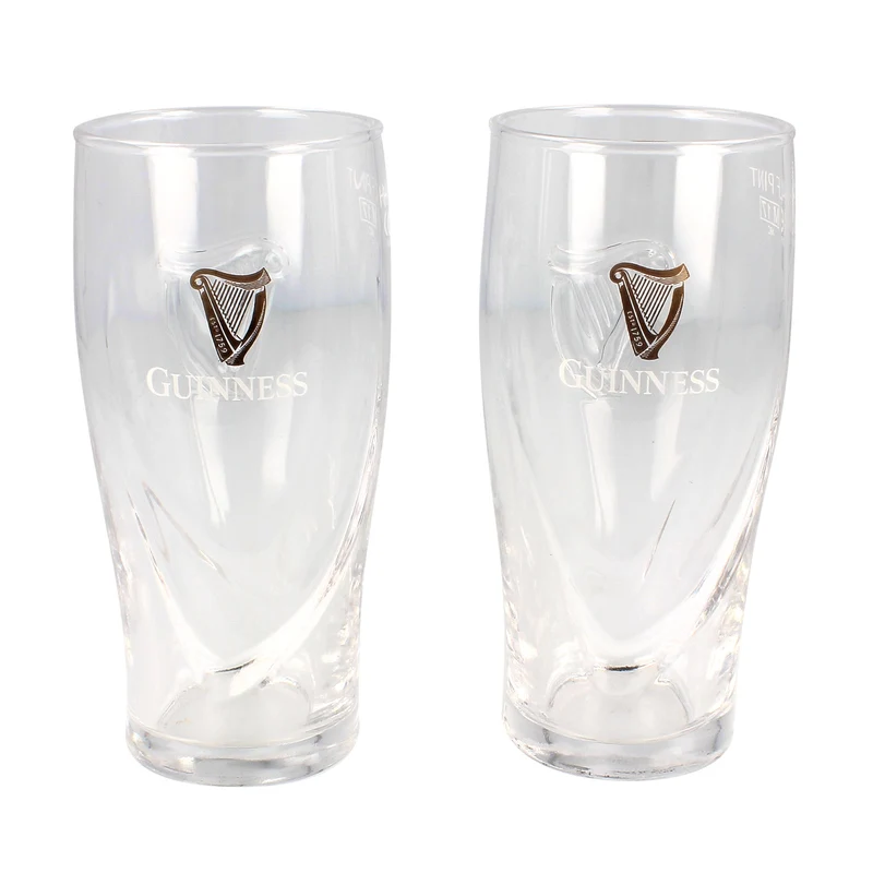 Guinness 2 Pack 1/2 Pint Glass Set