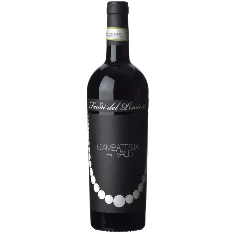 Vino Cerasuolo di Vittoria DOCG, Etichetta Gianbattista Valli, Cantina Feudo del Pisciotto, 75 cl