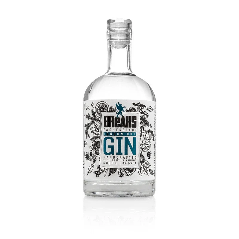 Breaks Premium Dry Gin 44% 0,5L FL