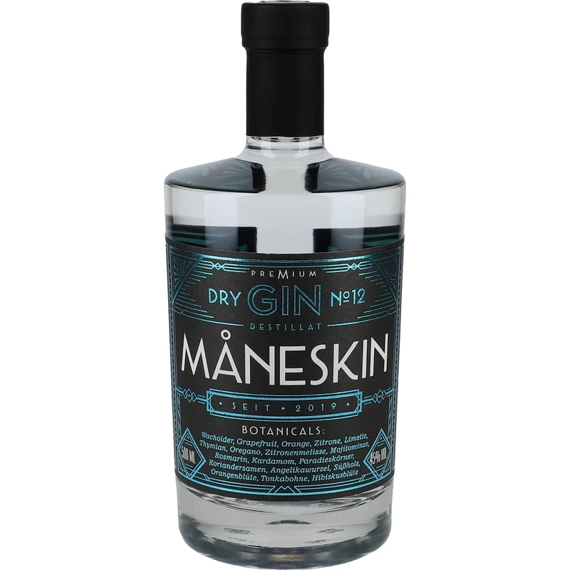 Maneskin Dry Gin No12 45% 0,5L FL
