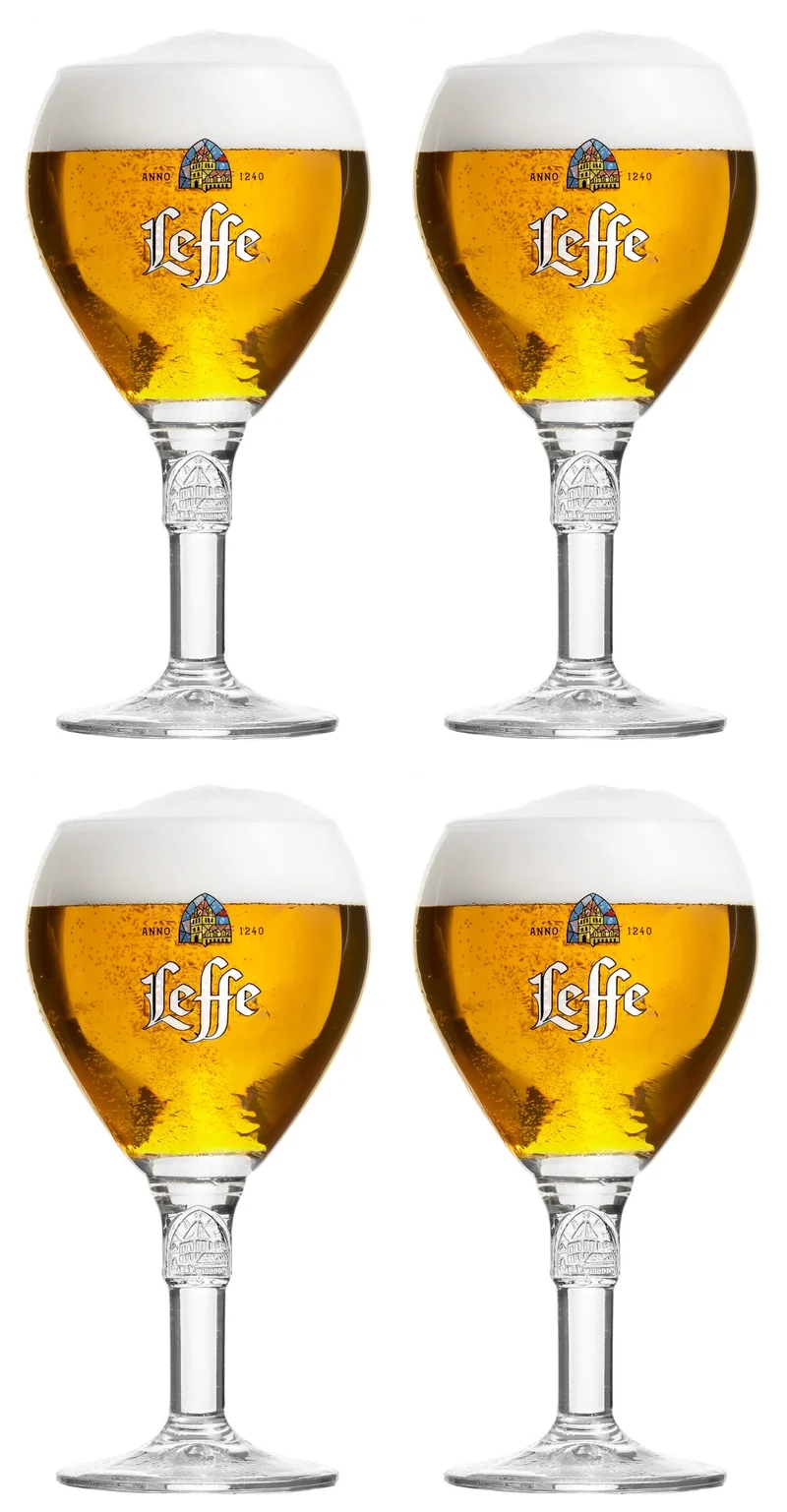 Leffe Biergläser 250 ml - 4 Stück