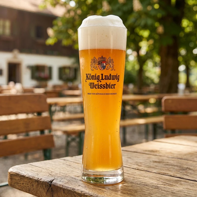 König Ludwig Biergläser Weizen 500 ml - 4 Stück