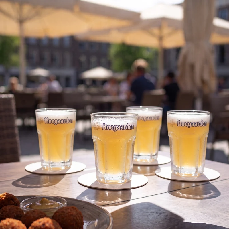 Hoegaarden Biergläser Weißbier 330 ml - 4 Stück