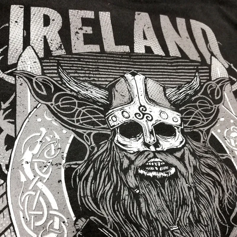 Viking Ireland Graphic T-Shirt Black