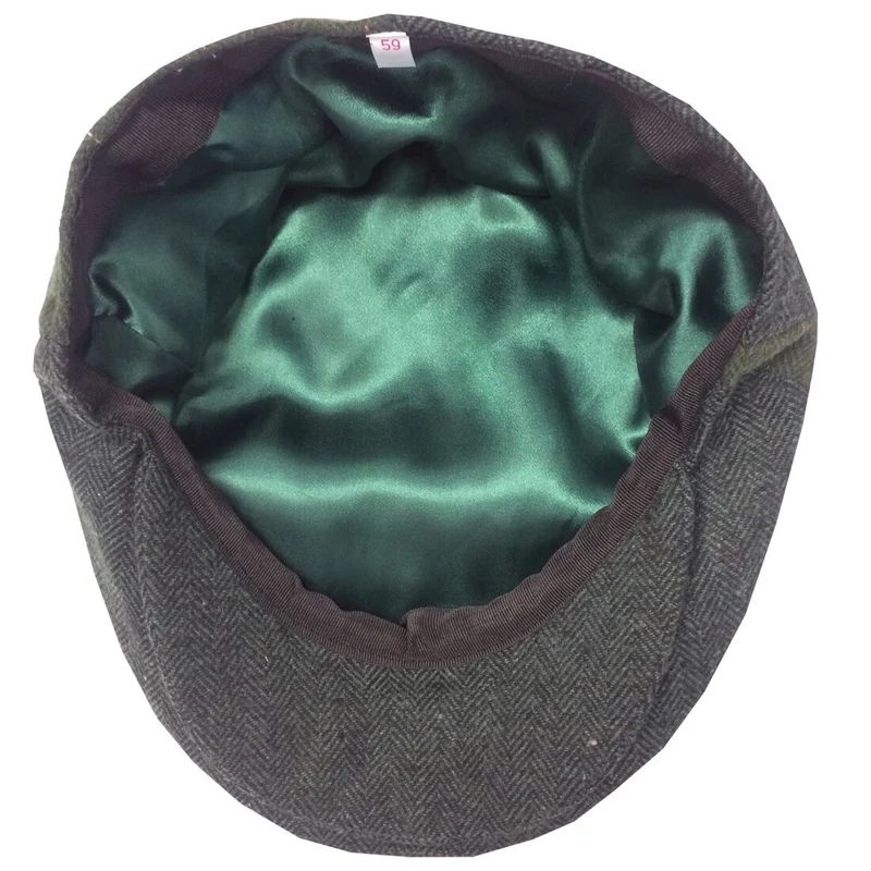 Guinness Traditional Style Tweed Patch Flat Cap