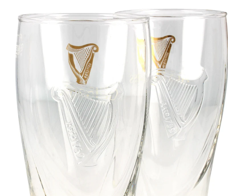 Guinness 2 Pack Pint Glass Set