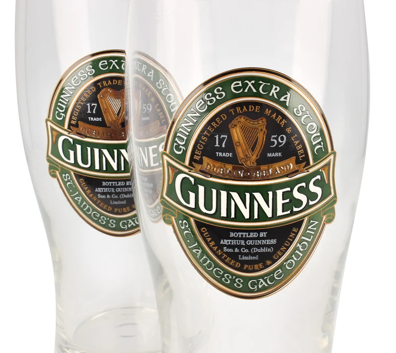 Guinness Ireland 2 Pack Pint Glasses
