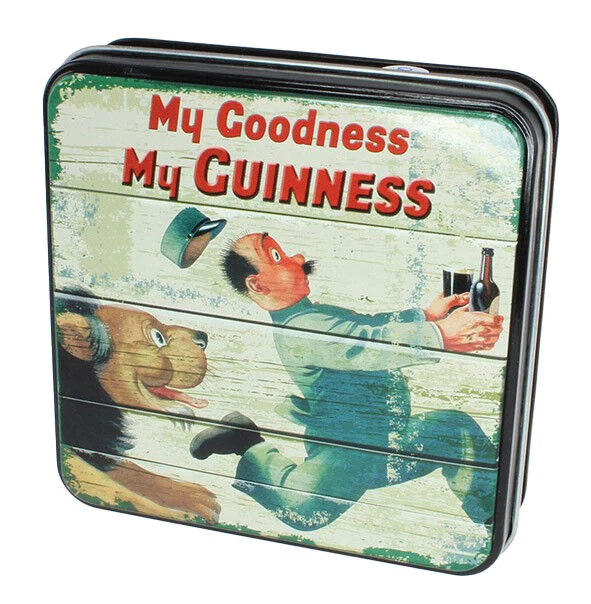 Guinness Gift Tin Of Fudge With My Goodness My Guinness Lion Design 100g